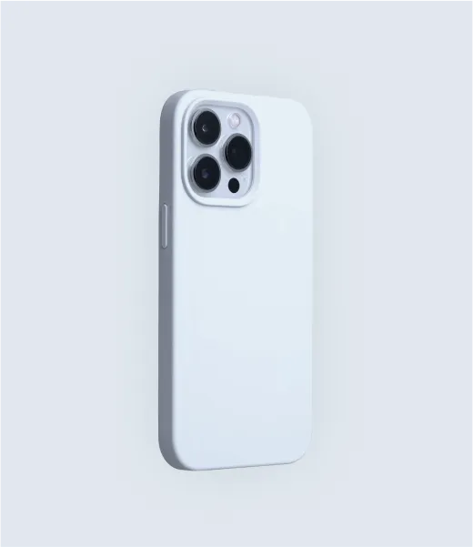 Pure white slim cover